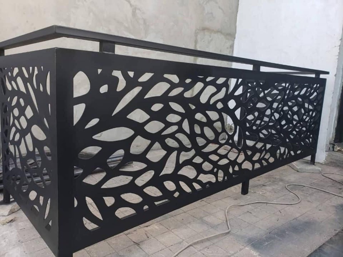 Baranda de hierro: vista 1