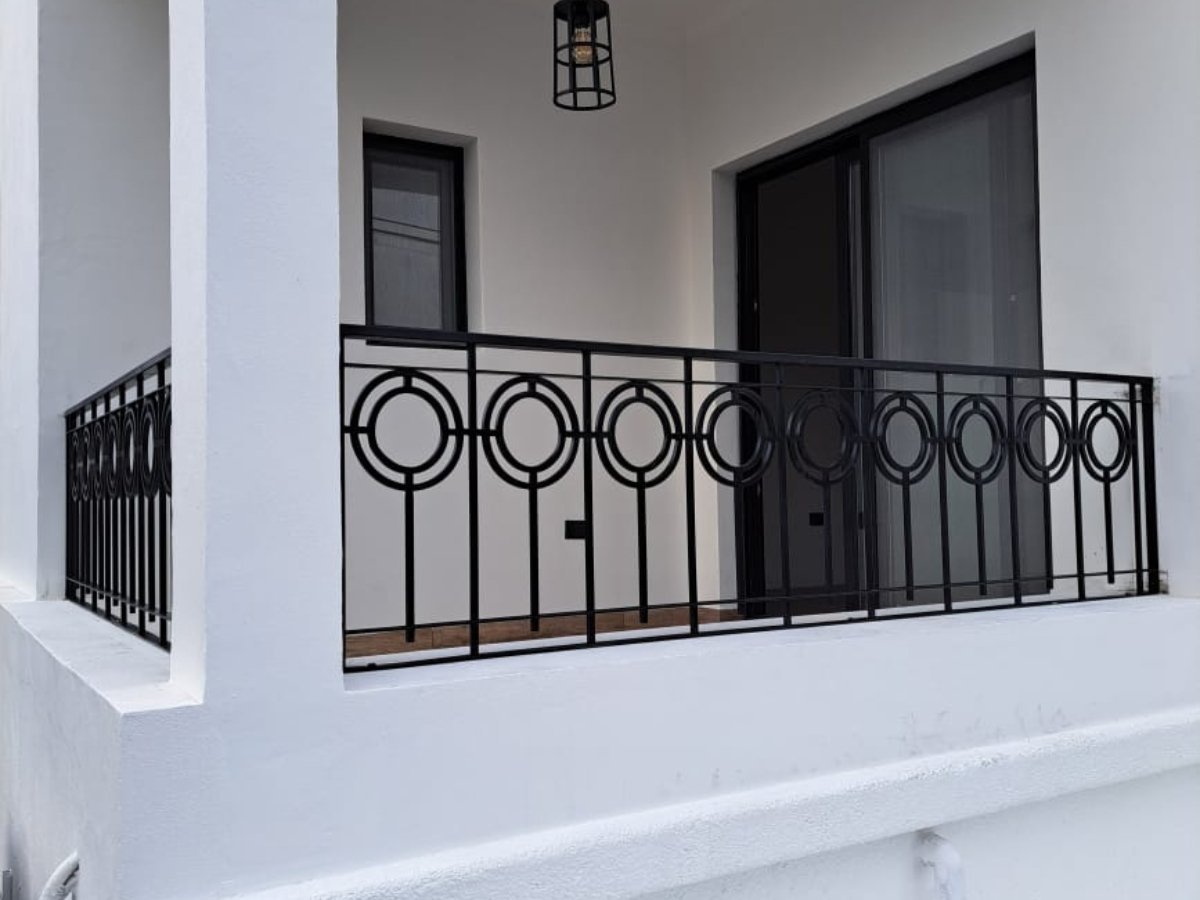 Baranda de hierro: vista 2