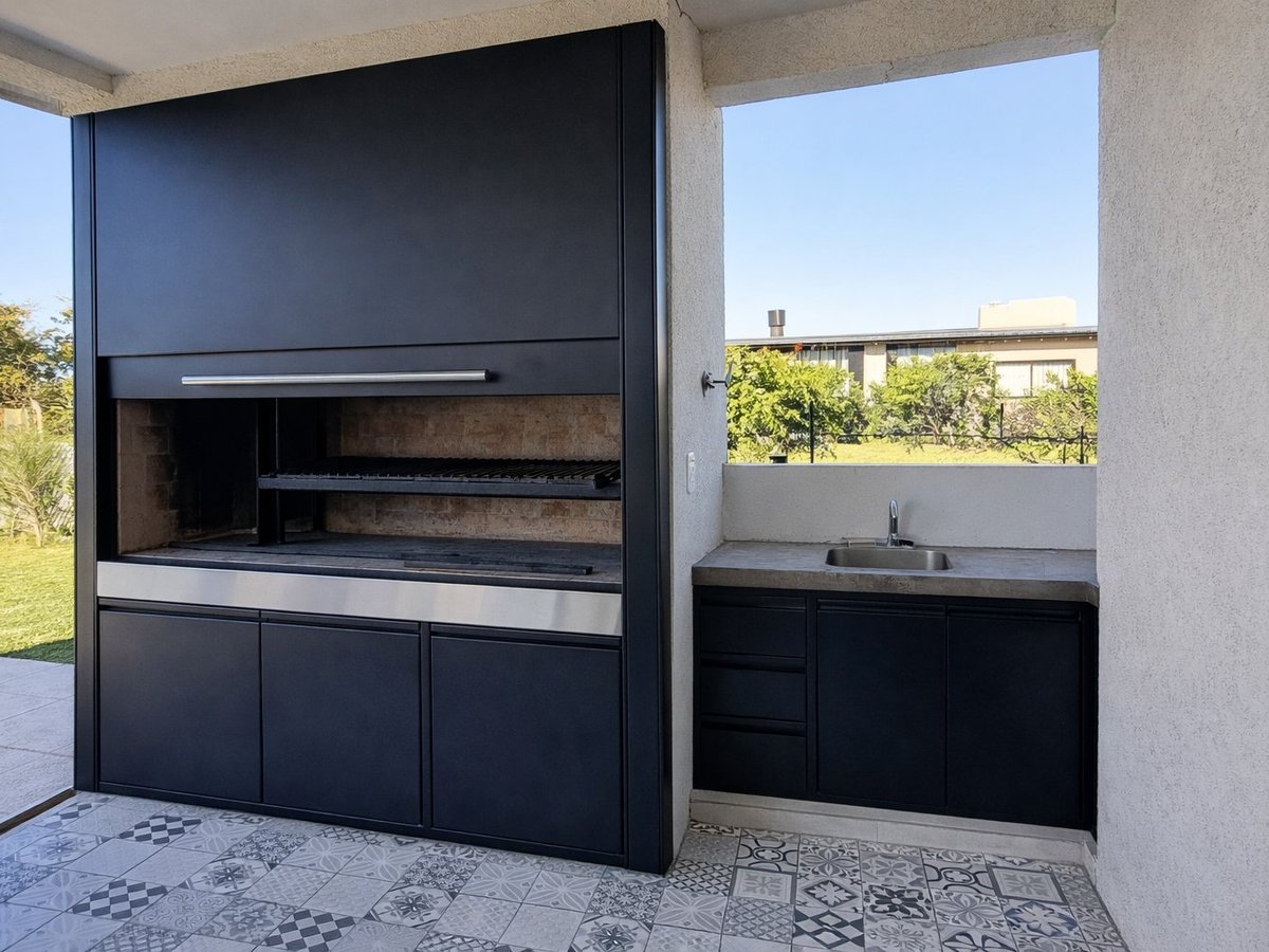 Frente de parrilla: vista 2