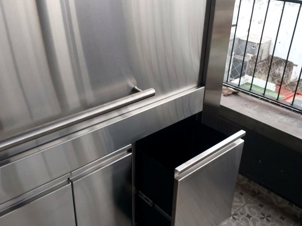 Frente de parrilla: vista 3