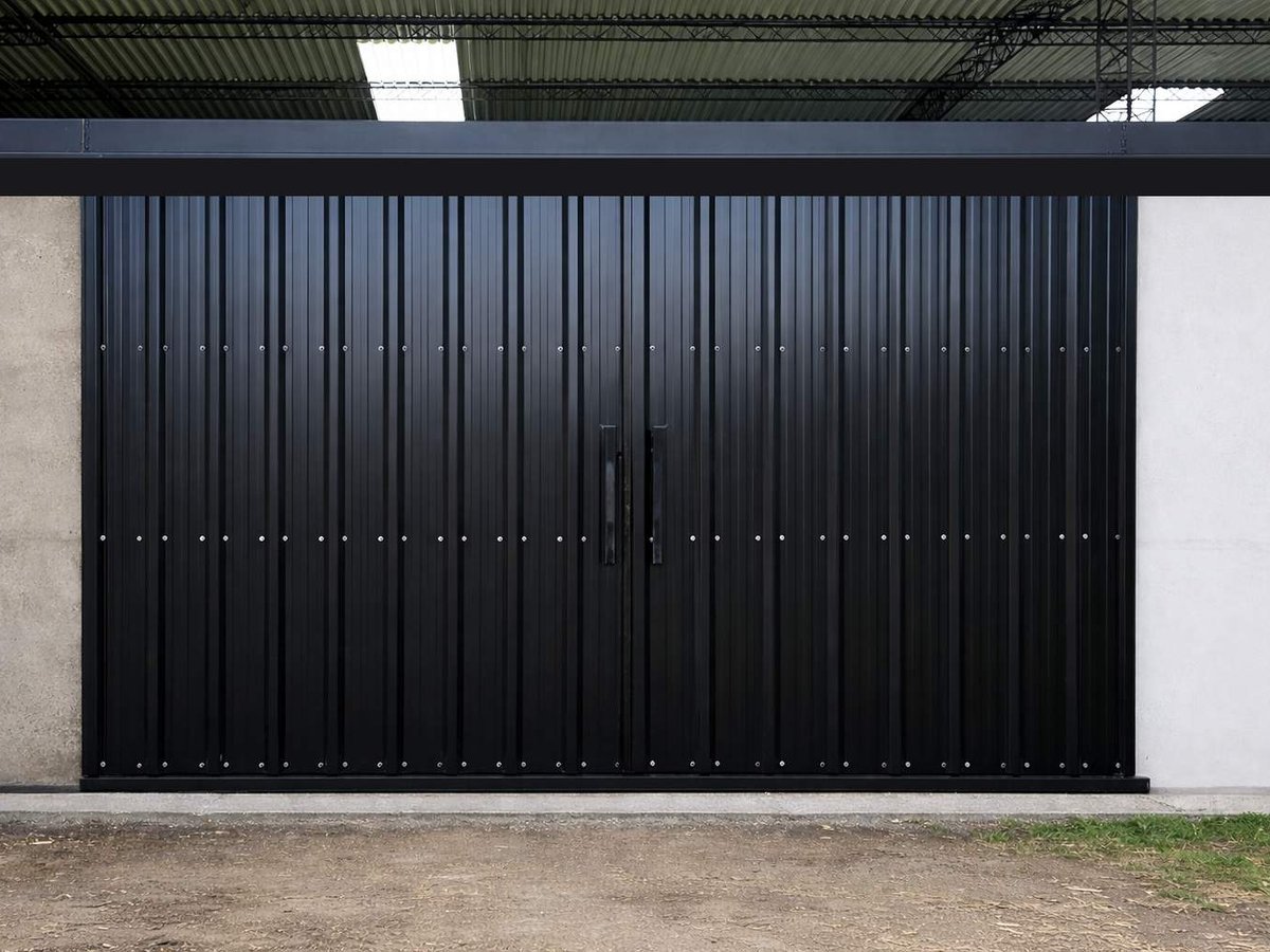 Portón de hierro: vista 2