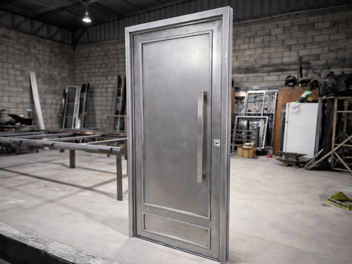 Portón de hierro: vista 3